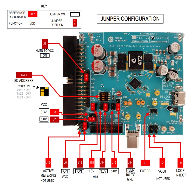 Analog Devices / Maxim Integrated MAX25432BEVKIT Evaluation Kit Analog Devices / Maxim Integrated MAX25432BEVKIT Evaluation Kit